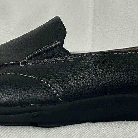 NaturalSoul by Naturalizer - Black Slip-On Flats Comfort Loafers with Cushioned - Picture 3 of 5
